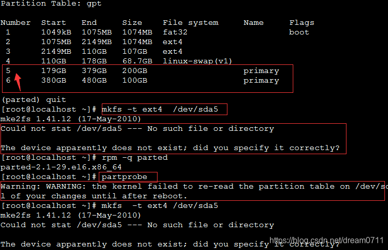 parted分区详解_parted分区详细步骤-CSDN博客