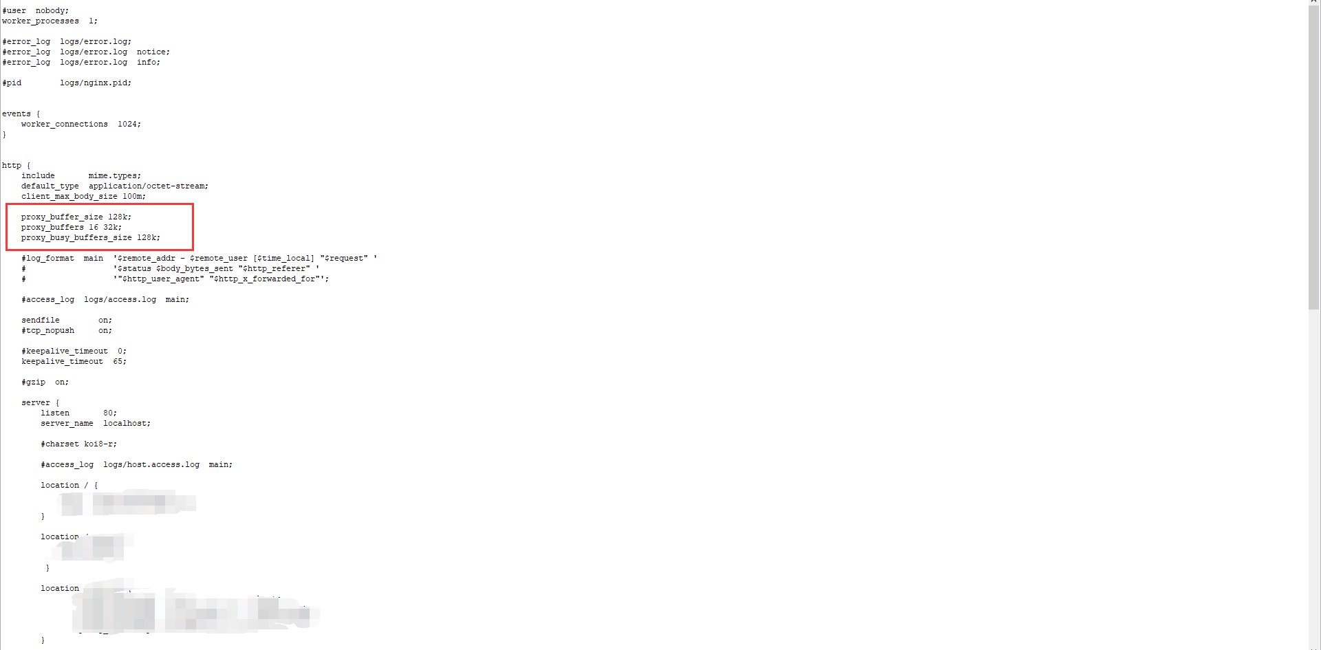 nginx报502请求头过长问题upstream sent too big header while reading response ...