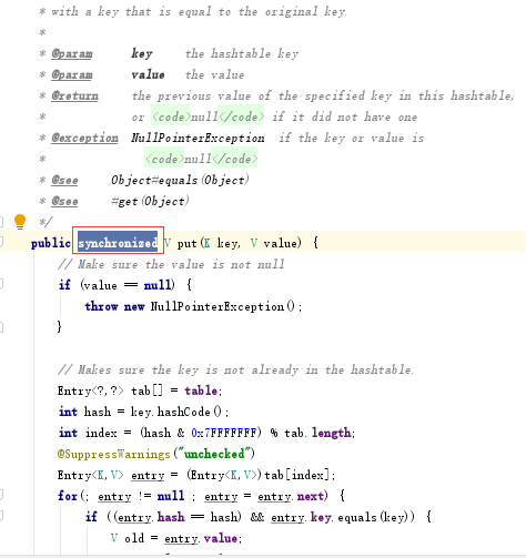 java HashTable和HashMap的区别详解「建议收藏」