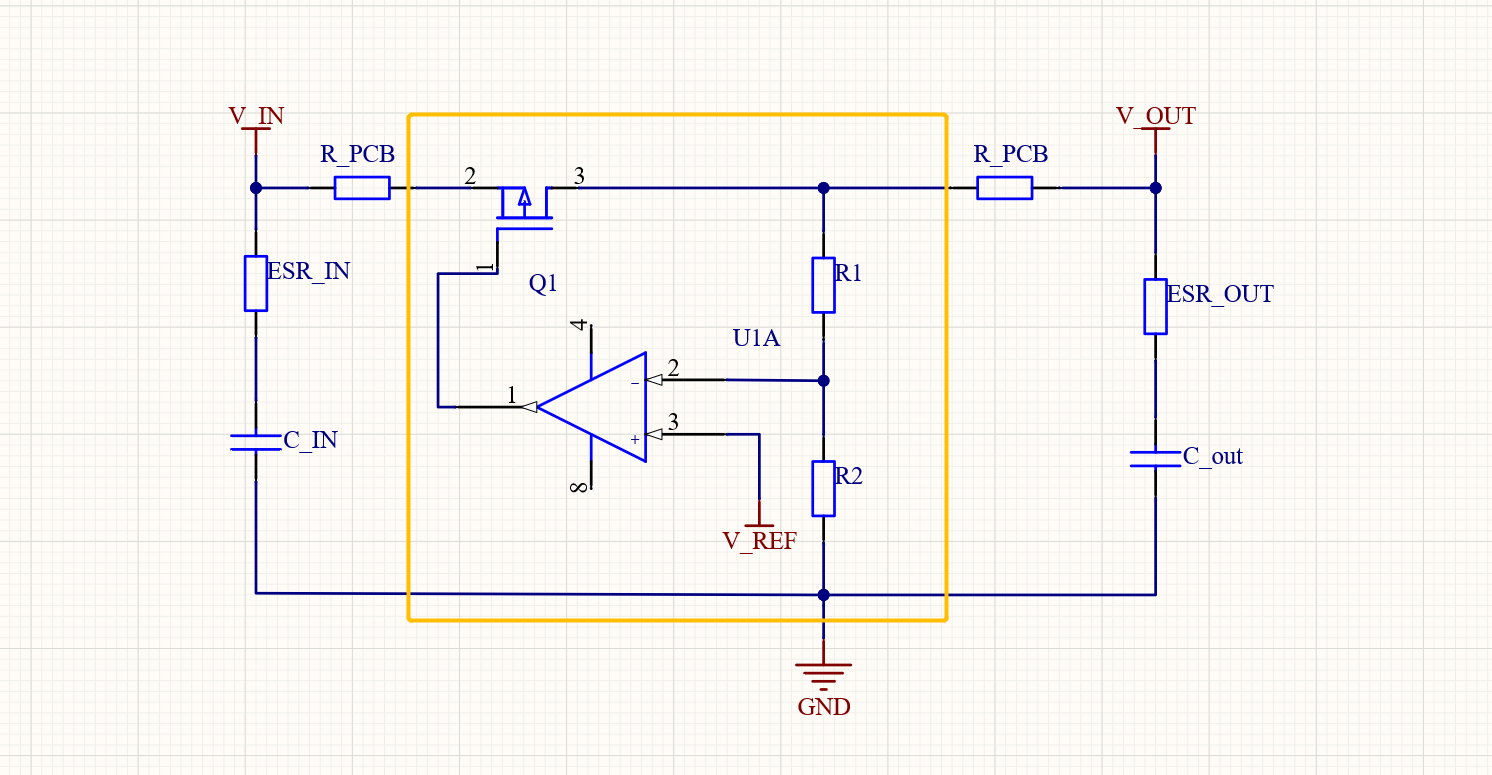 6969在实际应用中,ldo的等效电路应如图2所示.