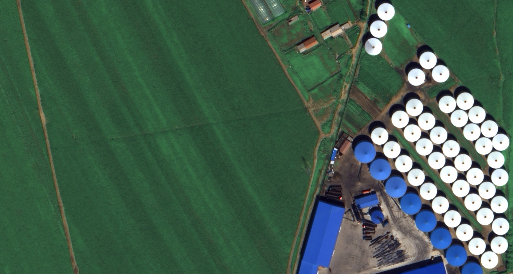 遥感影像的几种不同融合方法的效果对比图——以worldview3和高分二号