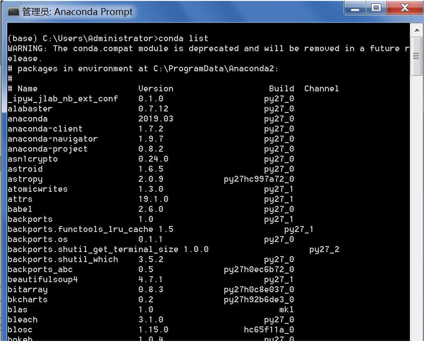 anaconda vs python numpy