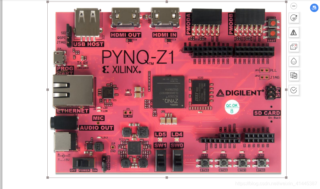 Pin 2q PYNQ-Z2-开箱测试_pynq z20boot跳线帽-CSDN博客
