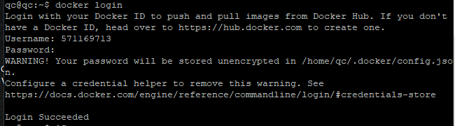 docker login 错误：Error saving credentials: error storing credentials - err: exit status 1, out: `Cann