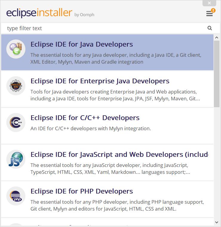 eclipse java ide download for windows 10