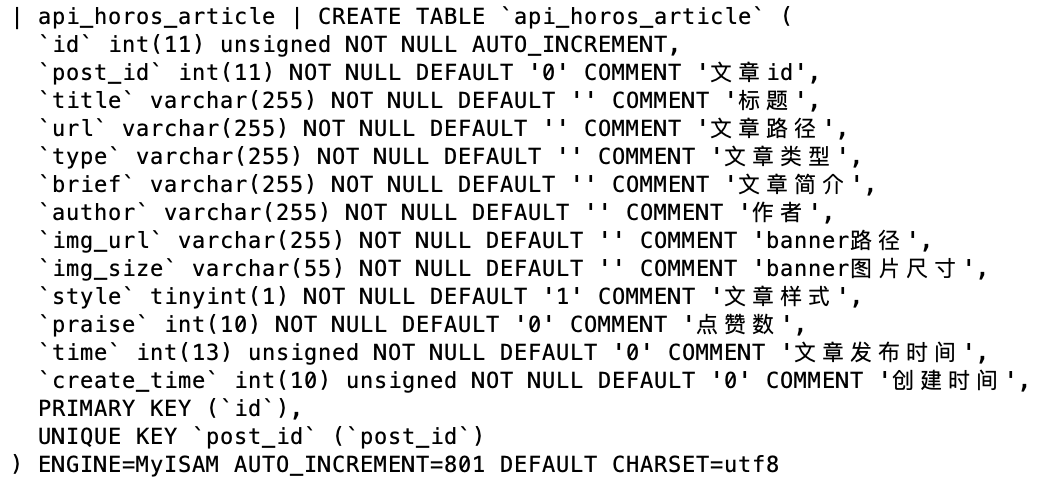 mysql表注释乱码[通俗易懂]