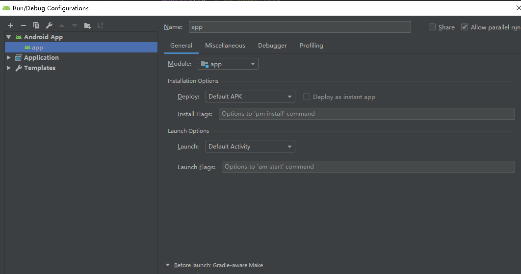 android studio showing module not specified