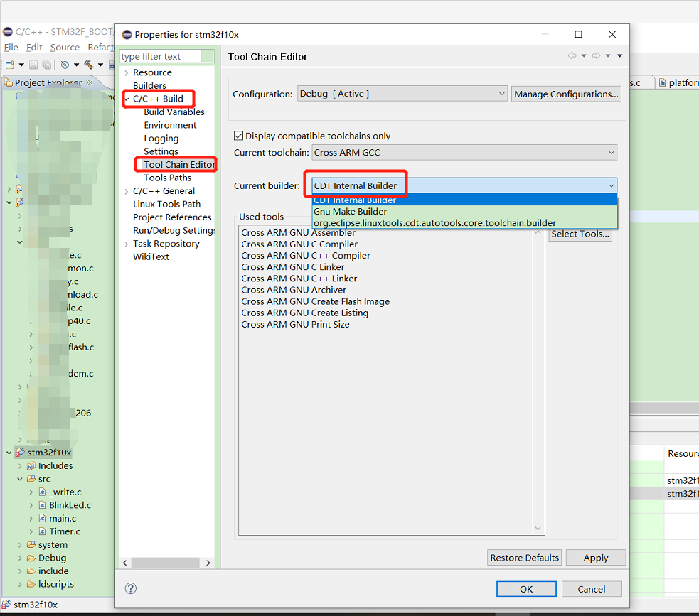 Error program make not found in path eclipse ошибка linux