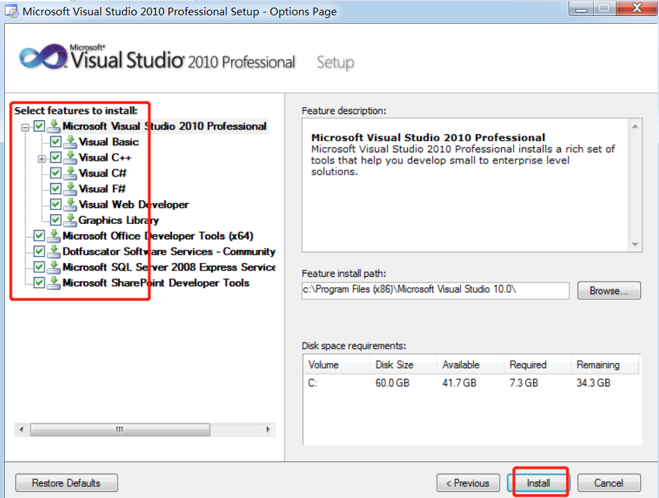 Microsoft Visual Studio 2010安装教程_visual studio c# 2010-CSDN博客