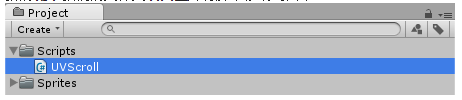 UVScroll Script in Project Area