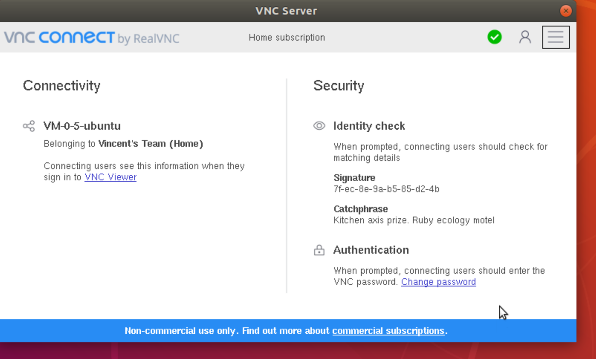 腾讯云 Linux Ubuntu 18 图形界面配置与远程桌面RealVNC连接_vincentx3的博客-CSDN博客