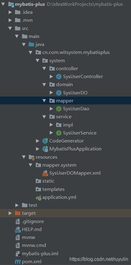 整合配置项目结构