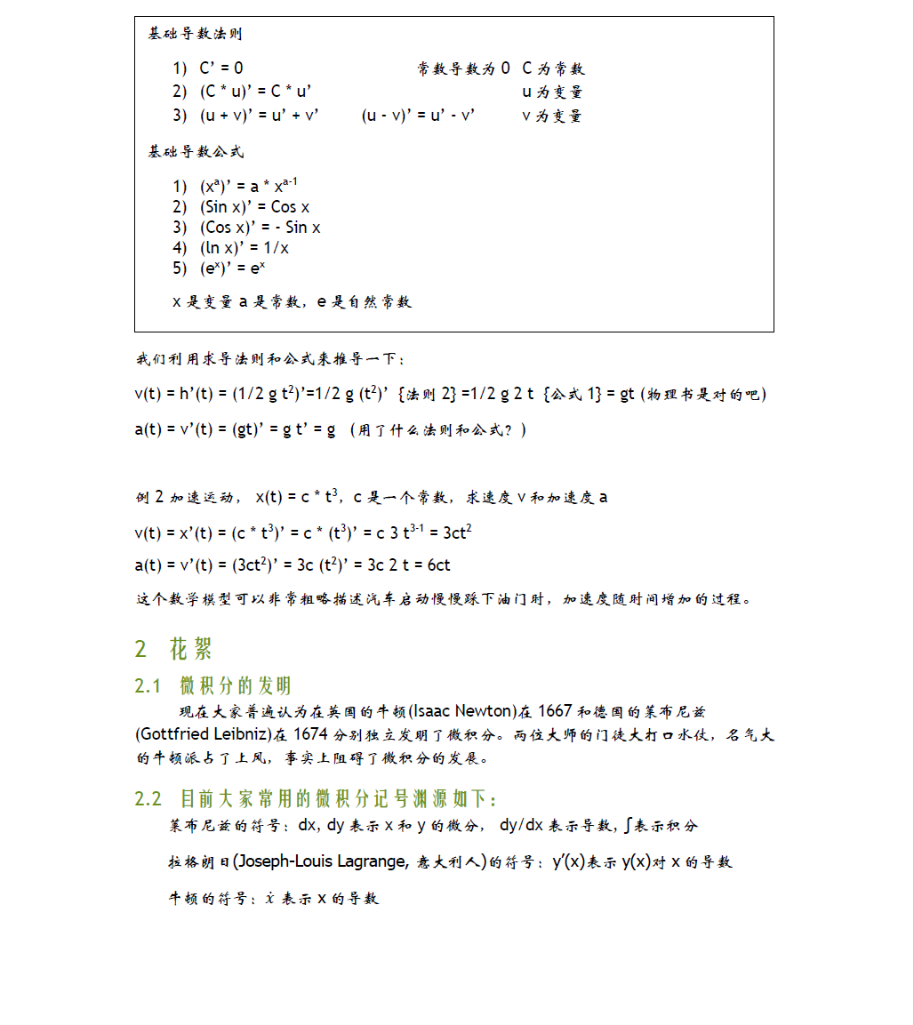 微积分速成 Jxish001的博客 Csdn博客 微积分速成