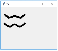 Python tkinter -- 第18章 画布控件之线段（line）