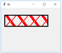 Python tkinter -- 第18章 画布控件之矩形