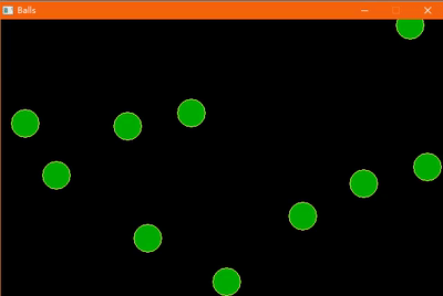 c语言easyx详解小球碰撞