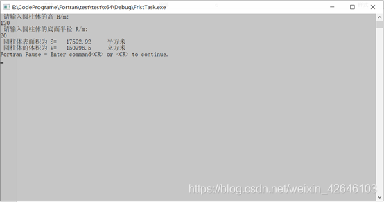 Fortran计算小题目 包含函数子程序定义 Parameter常量类型的定义等知识的运用 Ganahe的博客 Csdn博客