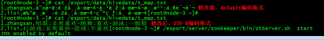 [外链图片转存失败(img-MbRQeCdh-1568682098975)(D:\学习笔记\hadoop\保存图片\Hive乱码解决\10结果.jpg)]