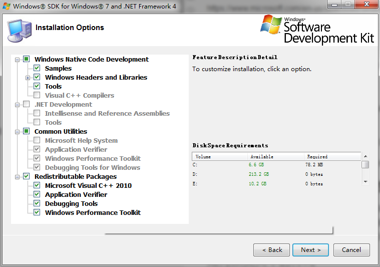 安装Windows SDK_windows sdk addonCSDN博客