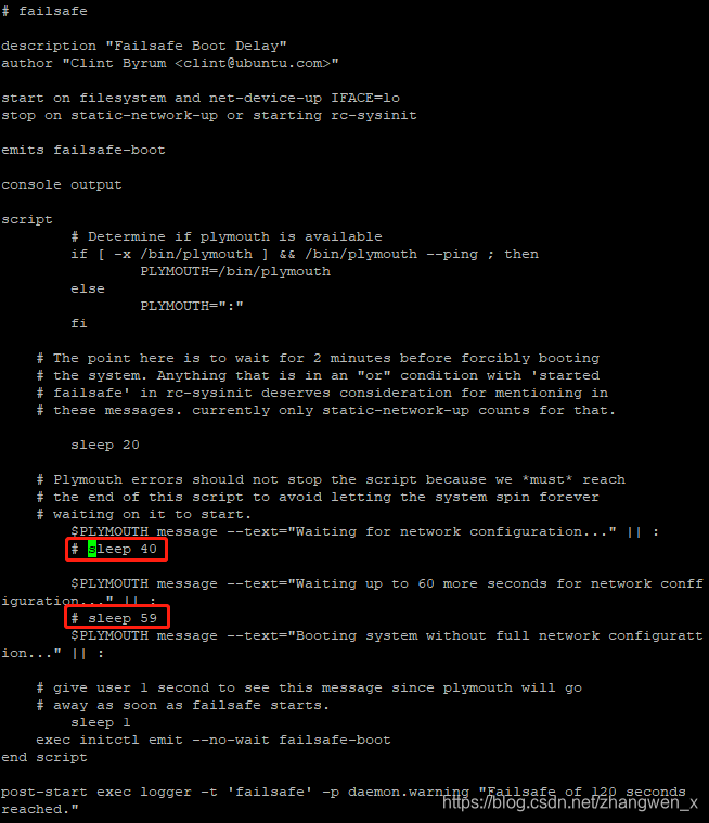 ubuntu 启动时卡在 Waiting for network configuration..._failed to start wait ...