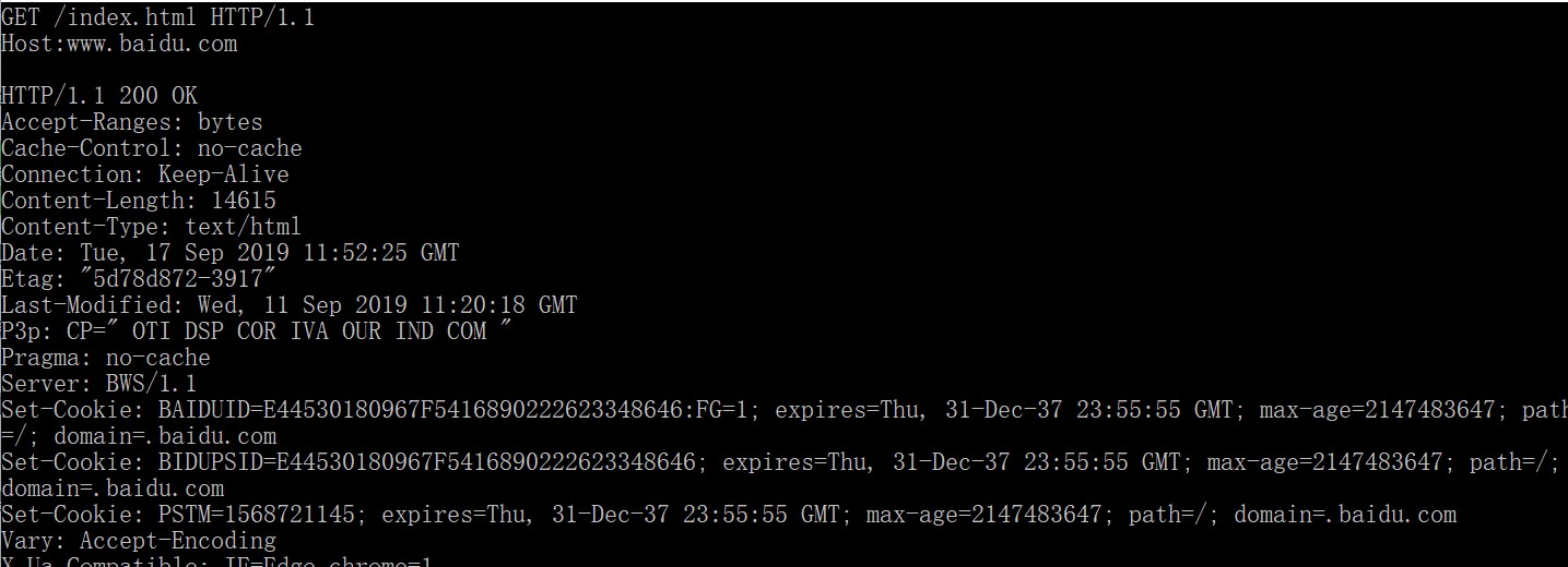 telnet与http