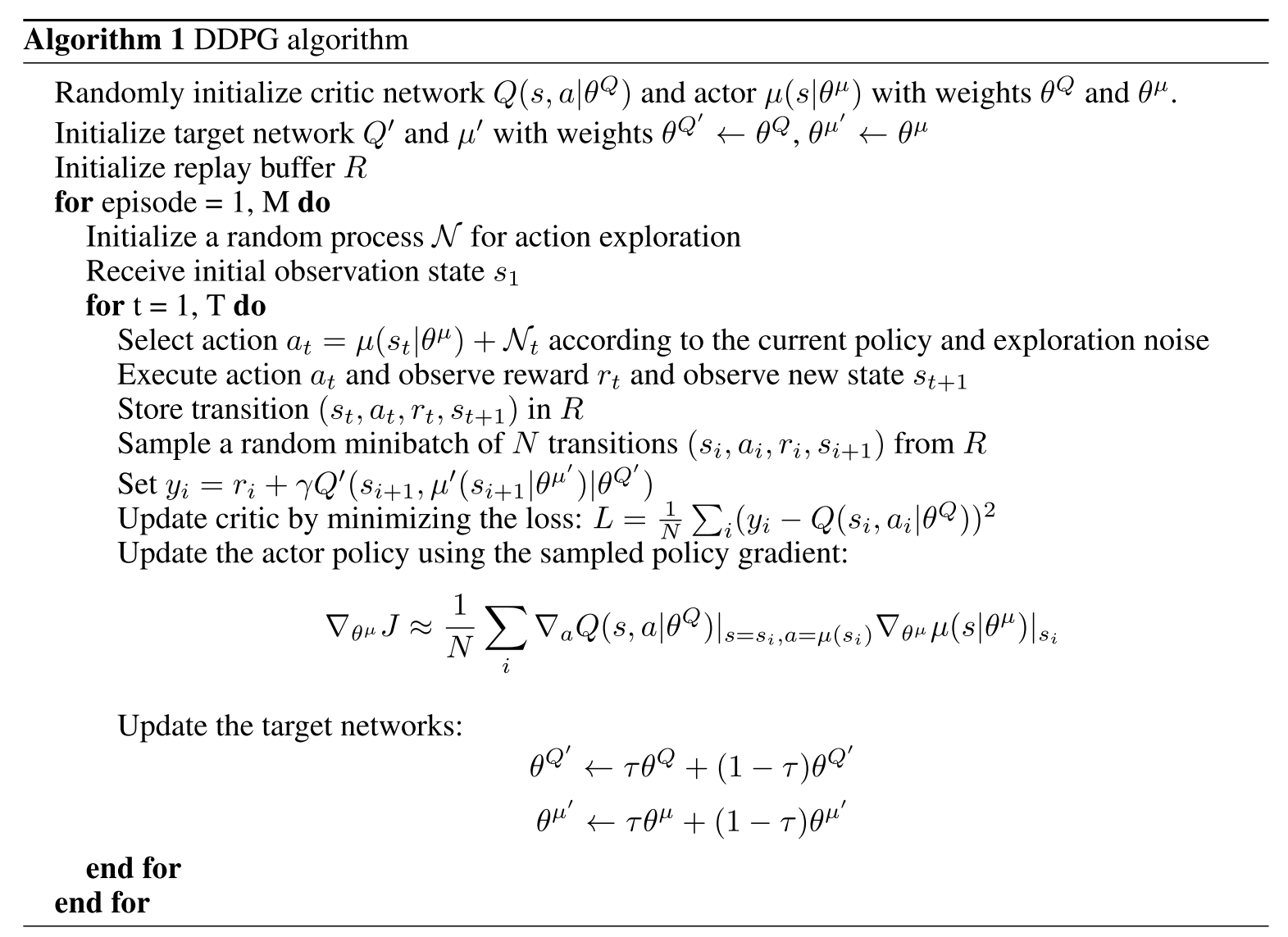 DDPG（Deep Deterministic Policy Gradient）_ddpg提出时间_Katniss-丫的博客-CSDN博客