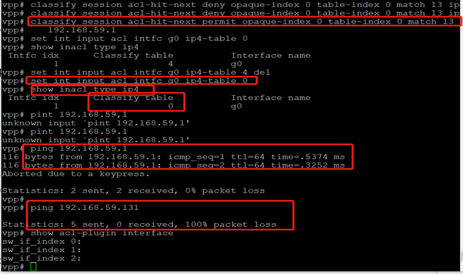 vpp connection hash table