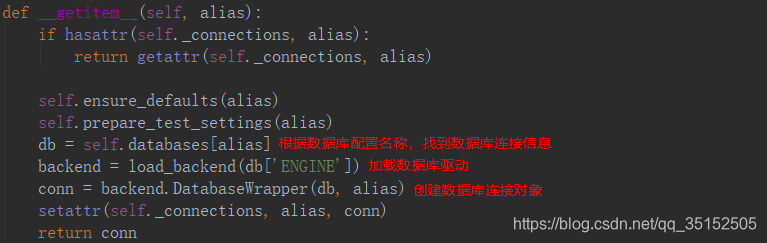 重写django的mysql驱动实现原生sql语句查询返回字典类型数据