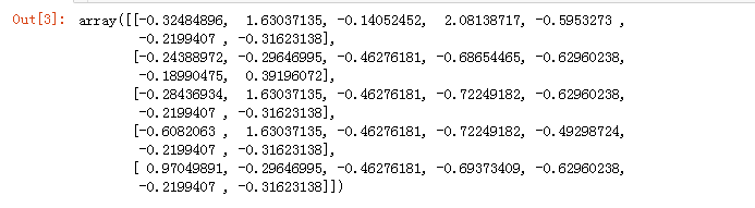 reduce dataframe columns pca