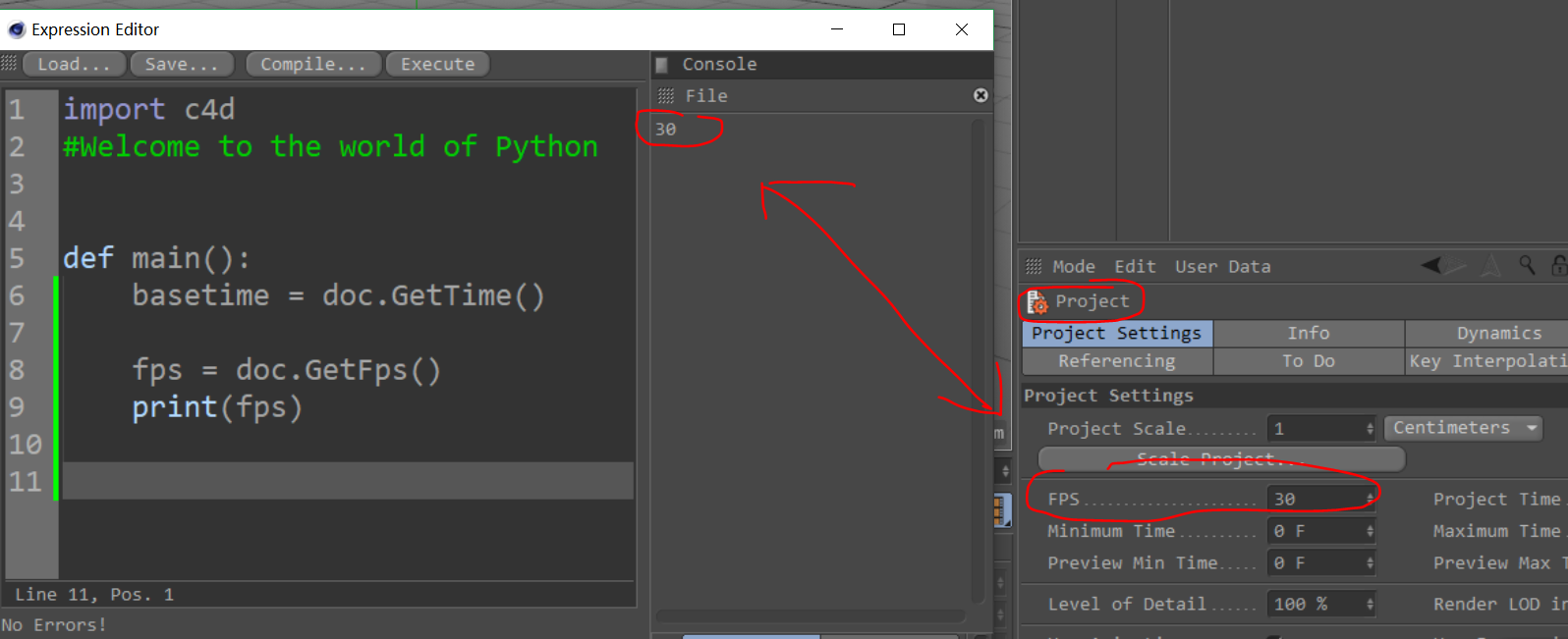 Python C4D 笔记4 -获取当前帧 （Basetime and fps）_c4d当前帧-CSDN博客