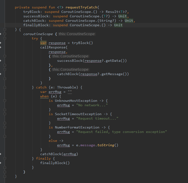 kotlin+coroutine+Retrofit+MVP to build a rapid development framework ...