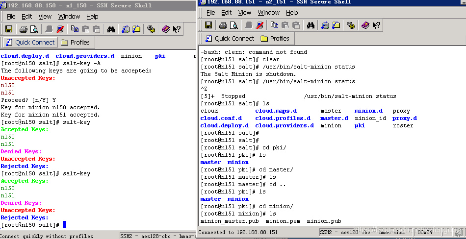 Saltstack:rror while bringing up minion for multi-master. Is master at ...