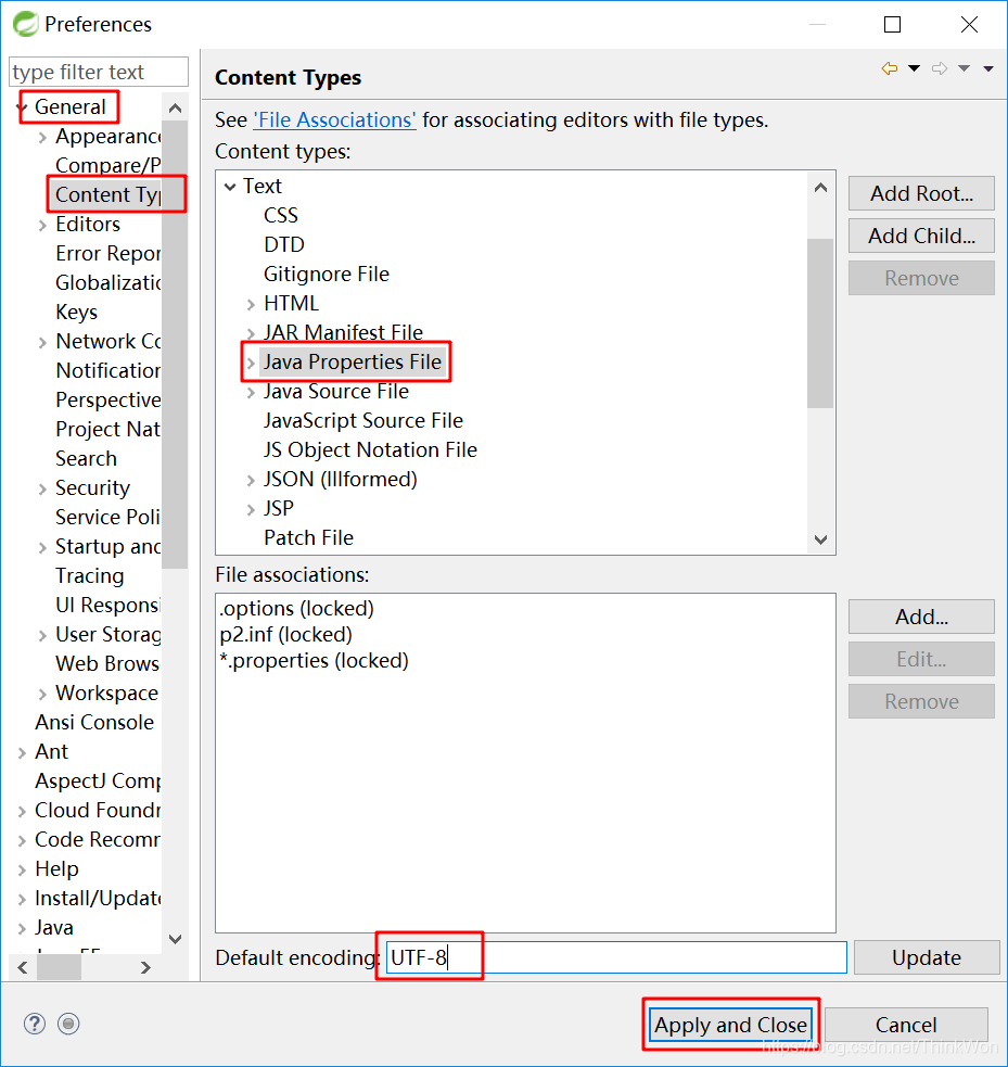 Modify the properties of the encoded file