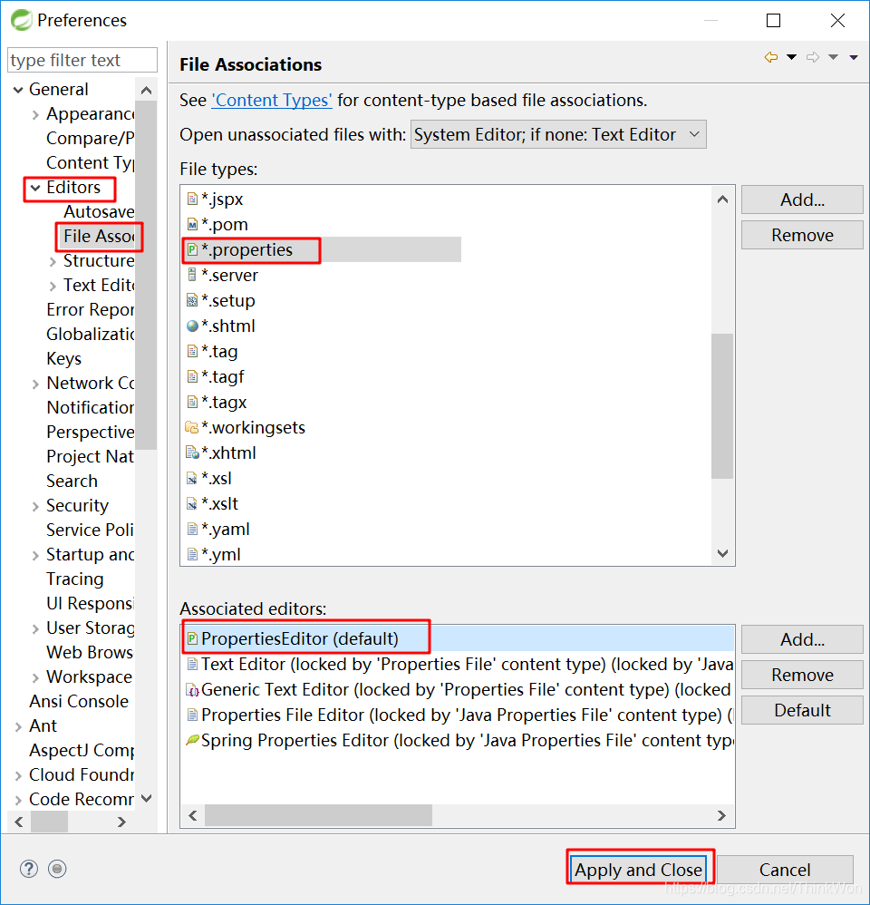 Spring Boot reads the configuration file properties appear garbled Chinese 2