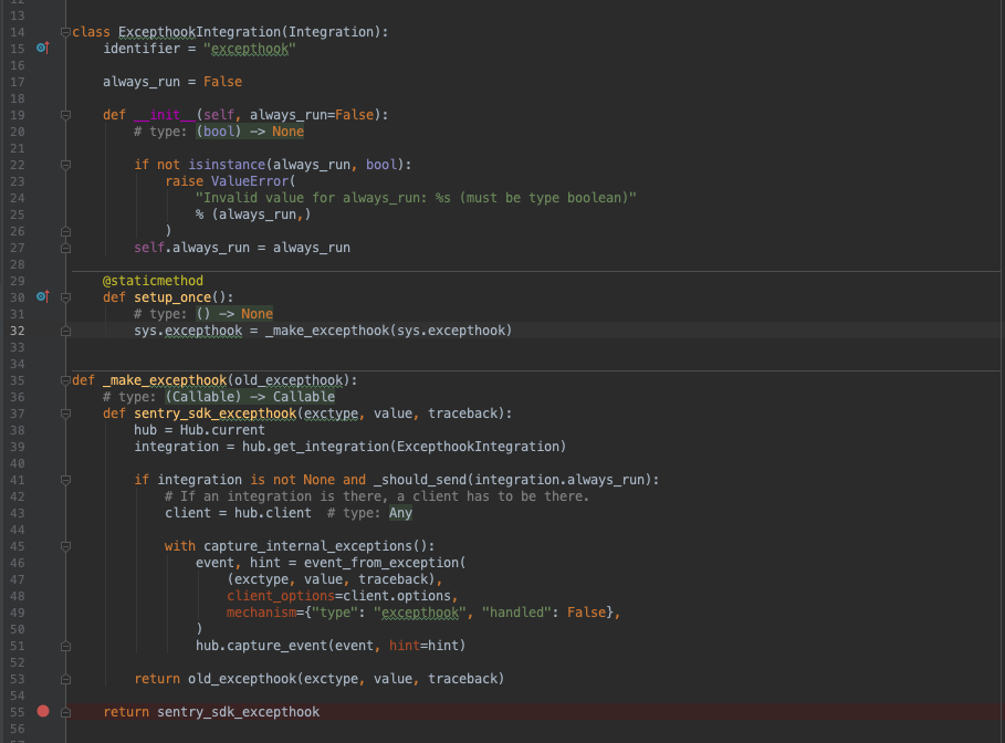Sentry中python Sdk 捕捉异常原理 果汁华的博客 程序员宝宝 程序员宝宝 Sentry中python Sdk 捕捉异常原理 果汁华的博客 程序员宝宝 程序员宝宝