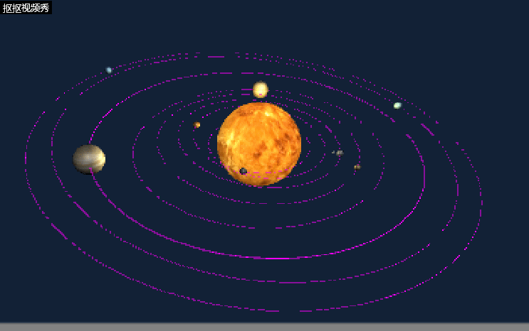 【unity3d学习】空间与物体运动——制作简单太阳系