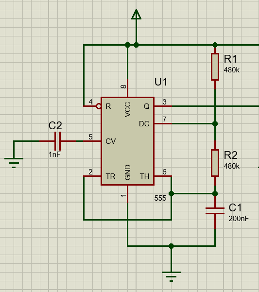 小制作使用ne555和一个计数器制作一个流水灯