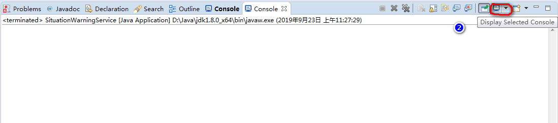 多个java程序同时运行，eclipse用不同的console（控制台）显示运行信息