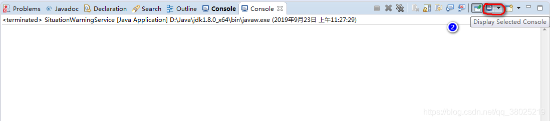 多个java程序同时运行，eclipse用不同的console（控制台）显示运行信息