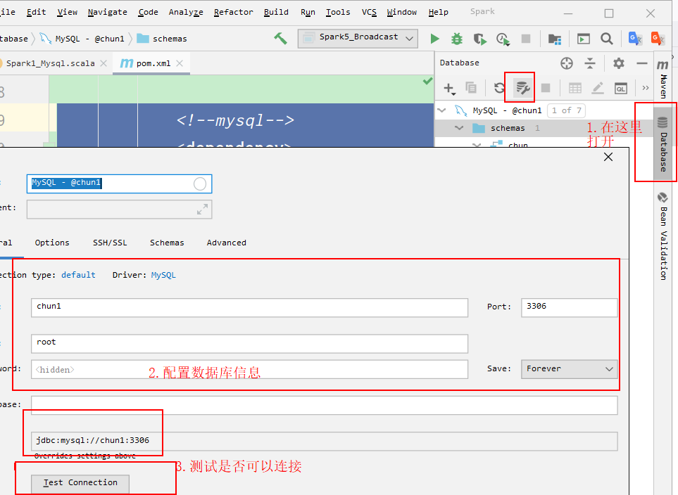 Spark（idea）操作mysql进行查询和插入 （代码+理解）