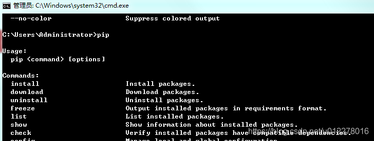 windows上安装pip及pip的使用_pip 20.3.4 downoad-CSDN博客