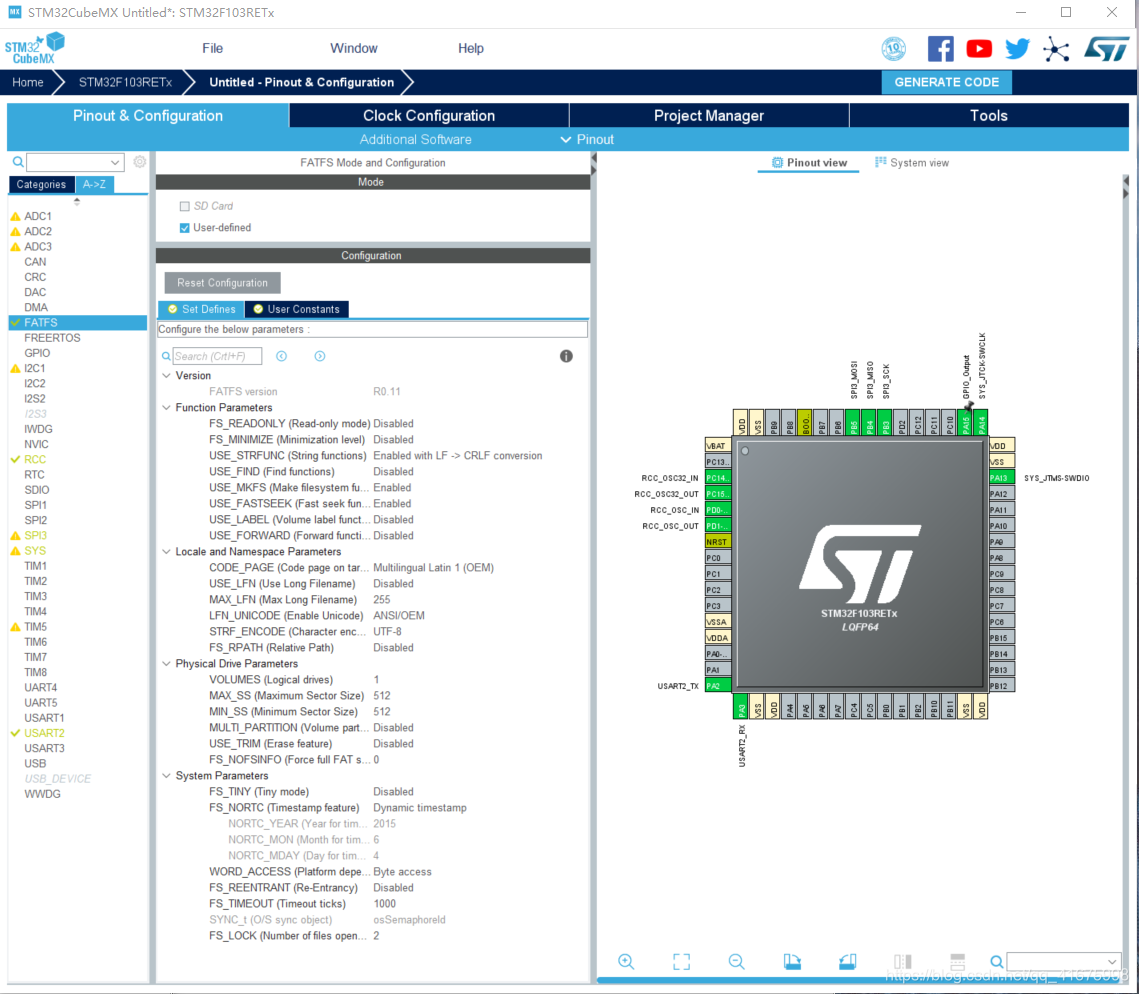 Cubemx 生成stm32 Spi Sd Fatfs 浮 夸的博客 程序员宅基地 程序员宅基地