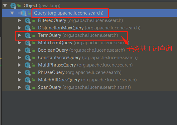 词查询这里用的