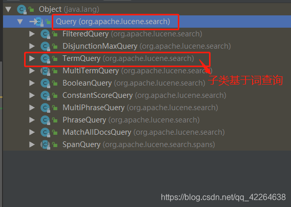 词查询这里用的