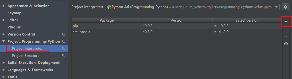 pycharm-package-install-packages-failed-installing-packages