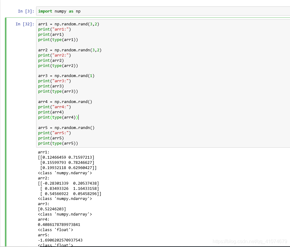 20190924_1:numpy.random.**的用法_+1 random matrix-CSDN博客