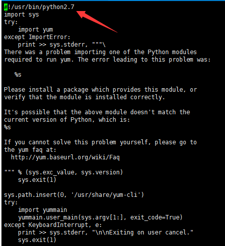 -bash: /usr/bin/yum: /usr/bin/python: 坏的解释器: 没有那个文件或目录-CSDN博客
