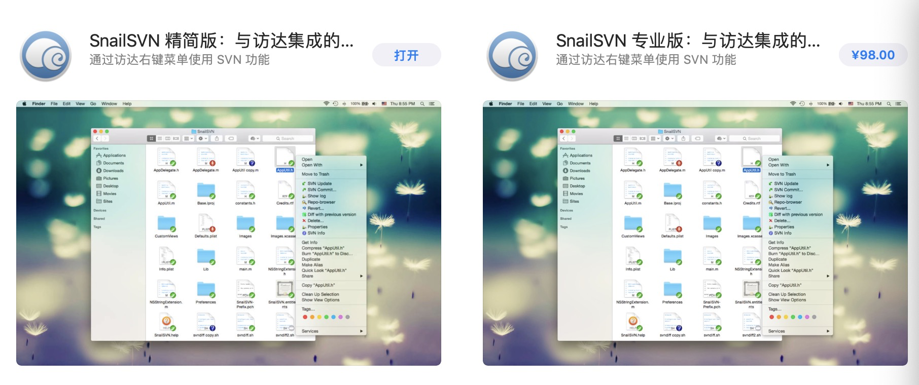 snailsvn uninstall