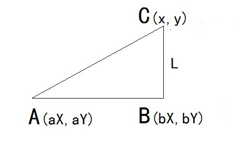 已知直角三角形两点坐标和一边长 求另一点坐标 Jaronho的博客 Csdn博客 已知直角边长度求坐标